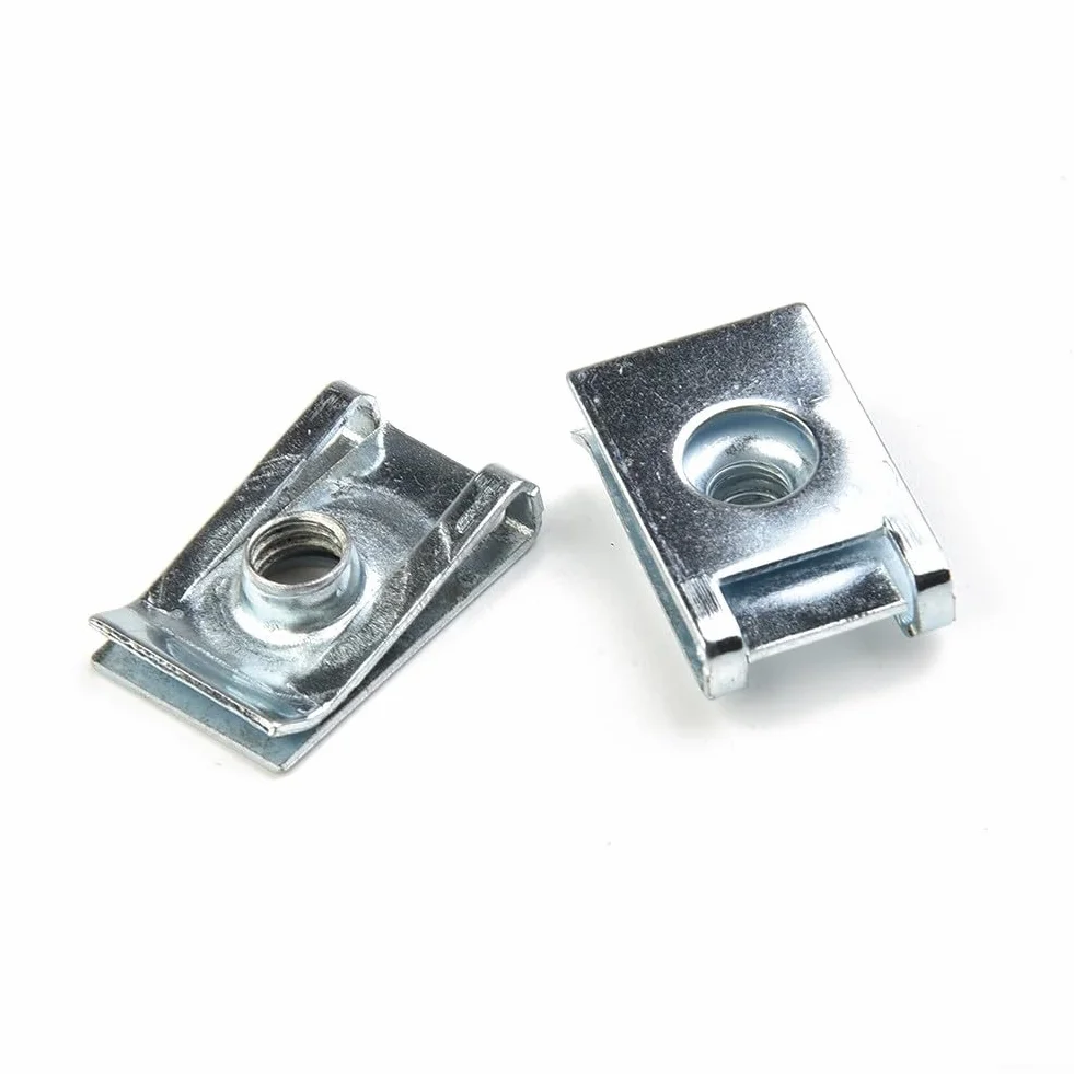 Dadi a molla per pannello carenatura clip U M5 M6 10 pezzi