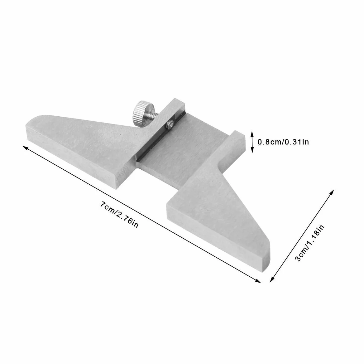 Calibro di profondità Nikou Base in Acciaio per Quadrante Digitale Vernier