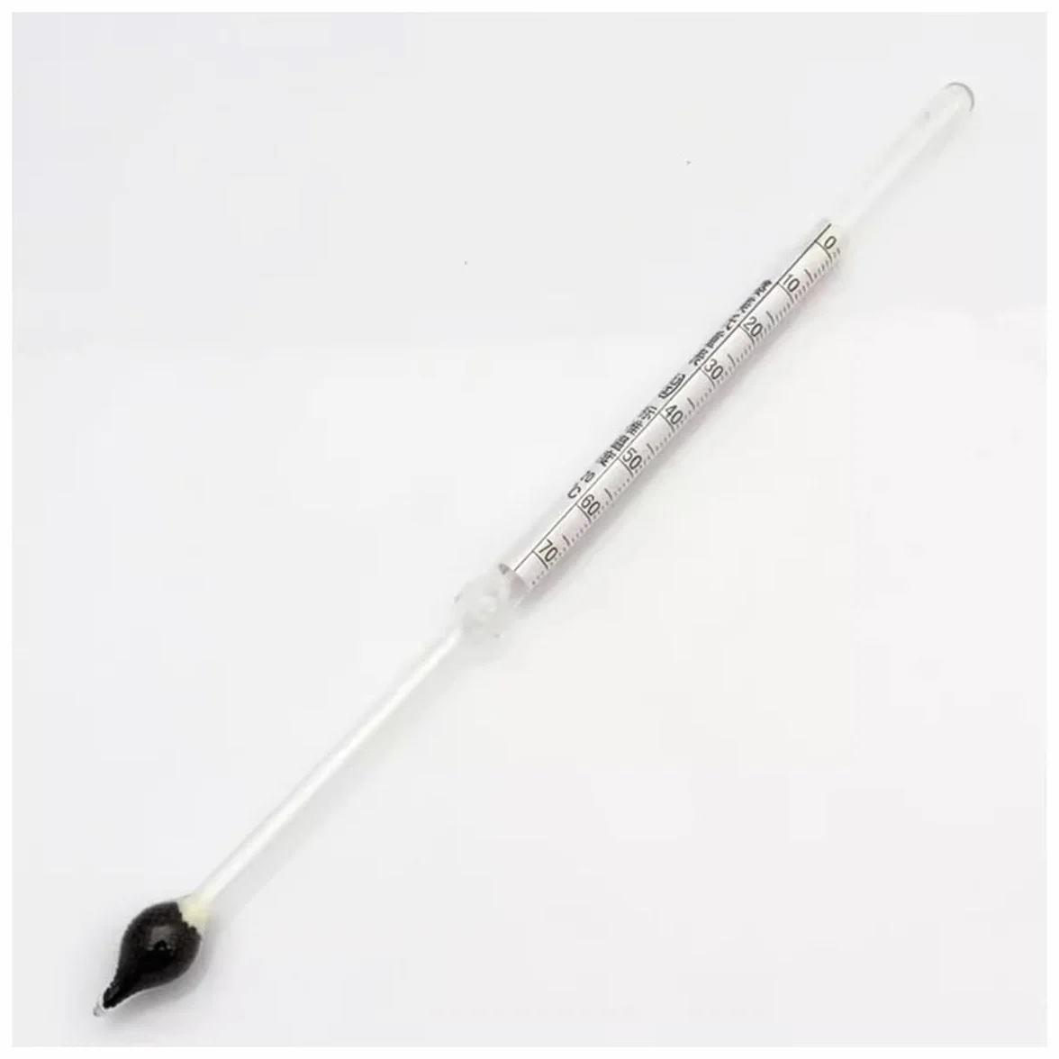 Densitometri in vetro da laboratorio idrometro liquido densimetro 1,0-1,2 kg/m3 2 pezzi