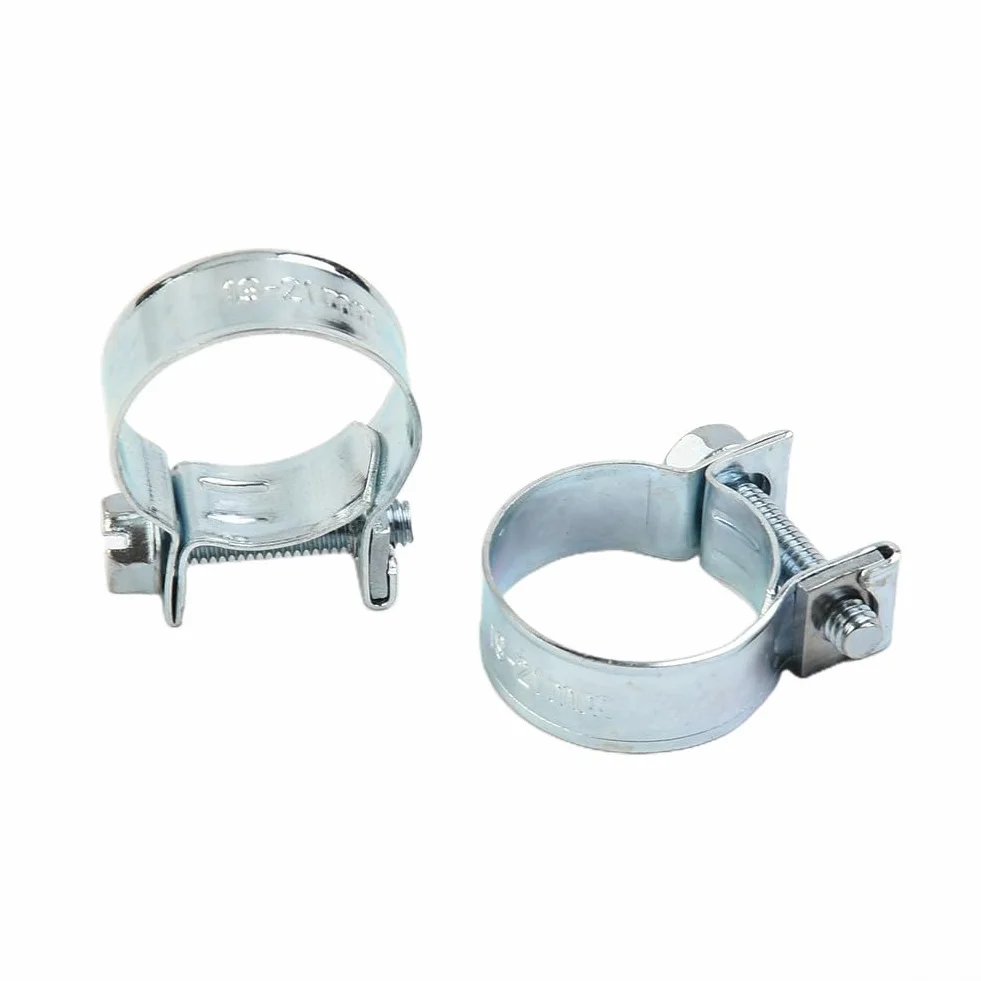 Mini fascette stringitubo acciaio al carbonio 20-22 mm per tubo carburante benzina diesel aria