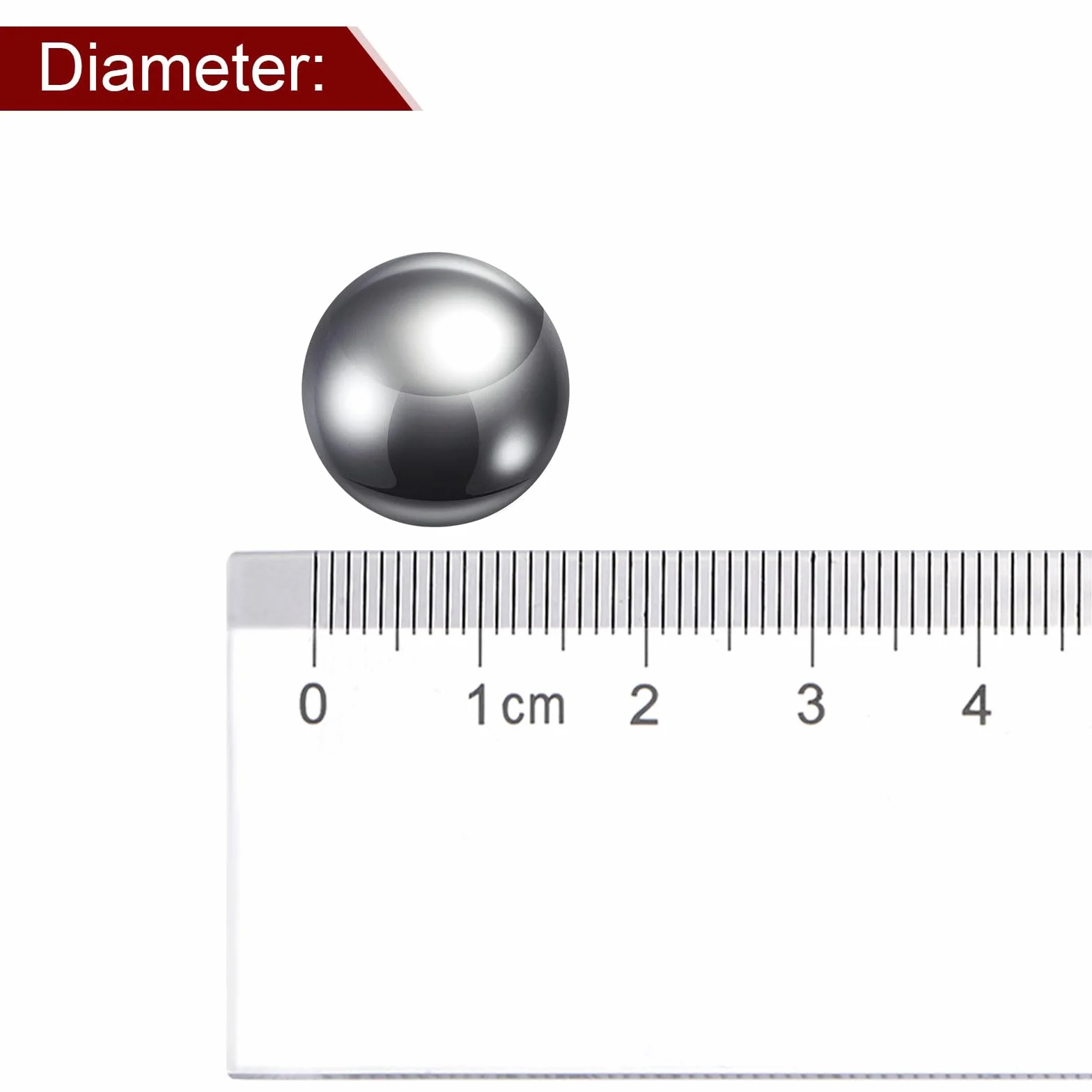 QUARKZMAN 12pz Precisione Sfere 16mm Diametro 304 Metallico di Precisione Cuscinetto a Sfera in Acciaio Inossidabile Sfere Acciaio Lucidi per Cuscinetti