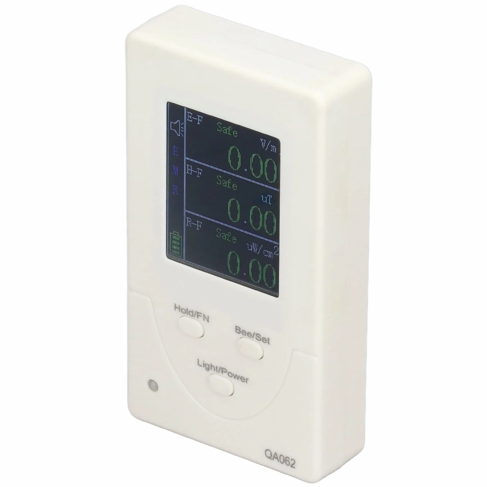 Fafeicy Rilevatore EMF 3 in 1, Misuratore Radiazioni Elettromagnetiche Ricaricabile USB, Display TFT 1,8 Pollici