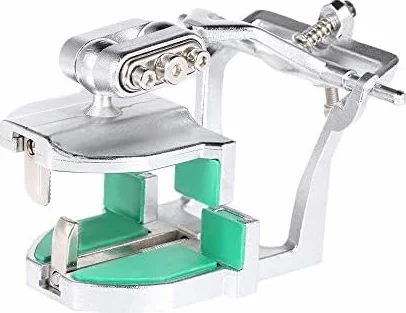 3 Articolatore per Protesi Dentale Universale Regolabile di Tipo 2 per Protesi Modello in Gesso Strumento da Laboratorio Dentale E Tecnico con Cacciavite,Enchanting12