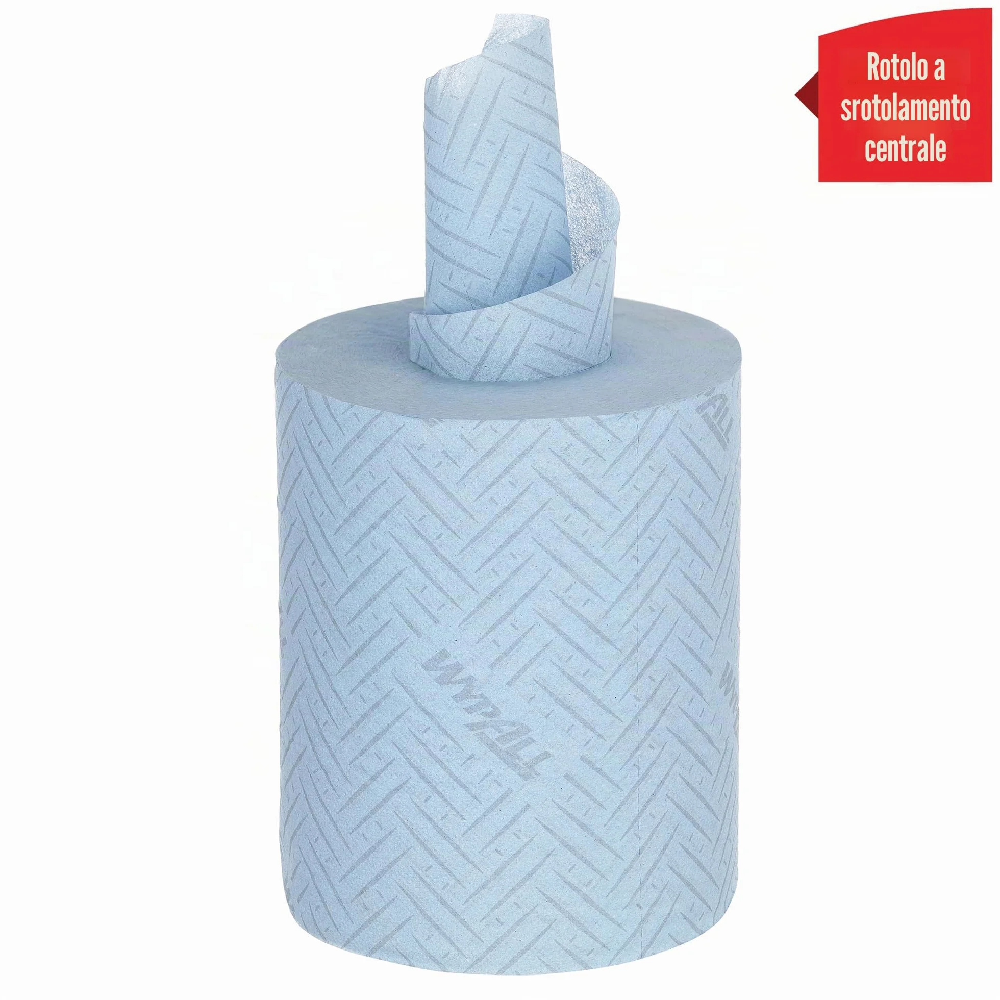 WypAll® L10 Panno in carta per uso igienico e alimentare 6223 Rotolo azzurro 1 velo 6 rotoli 430 panni