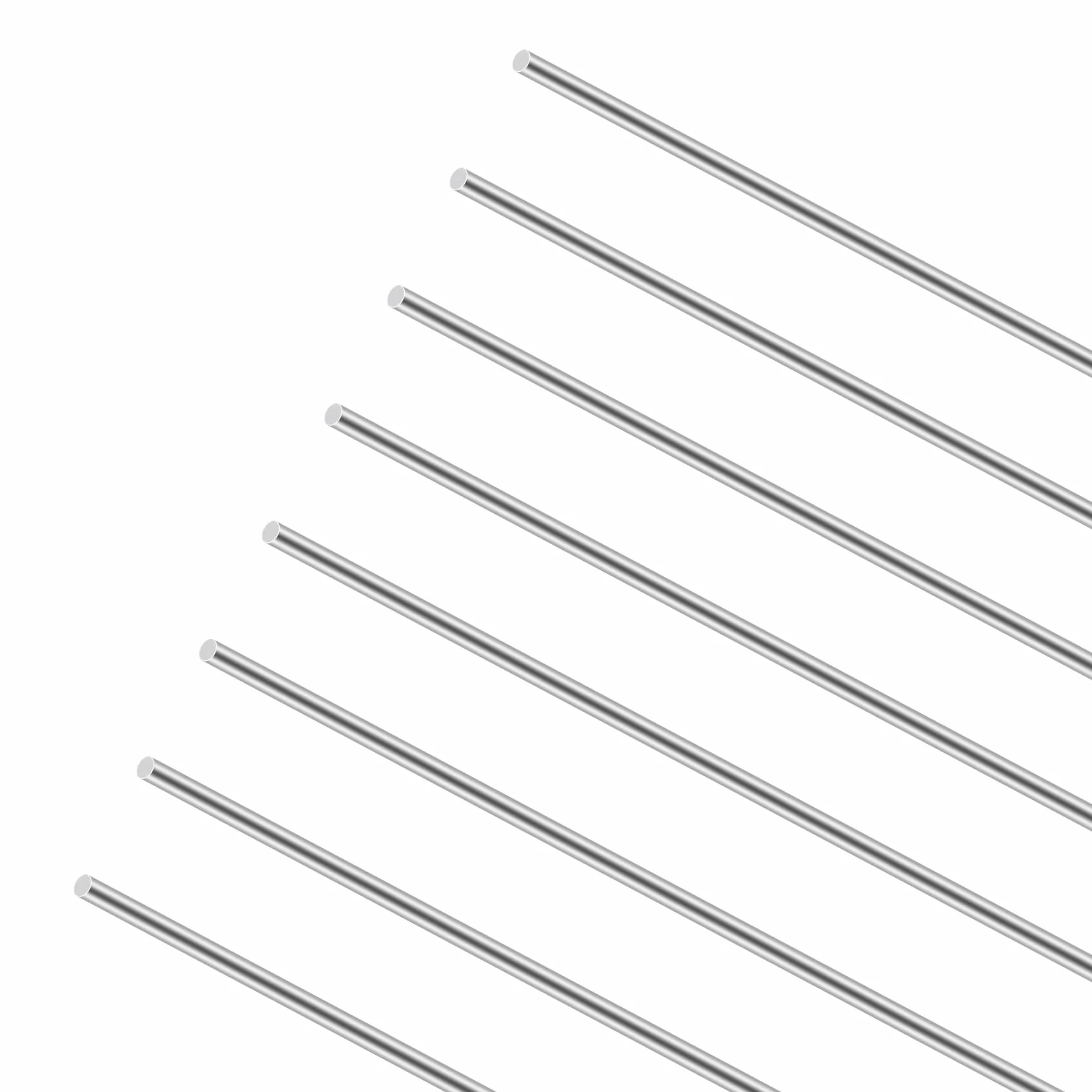 Asta Rotonda in Acciaio Inox 304 305 mm 1 mm 8 Pezzi