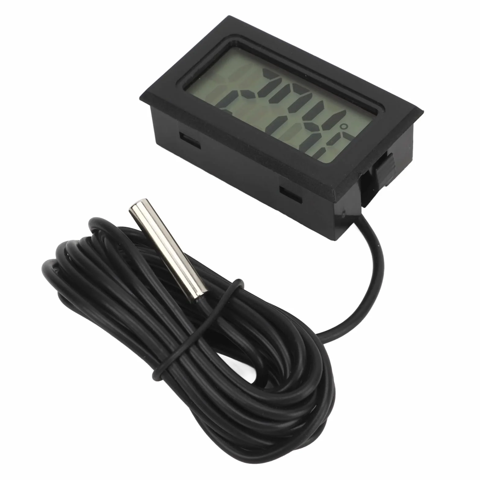 Termometro Digitale LCD Impermeabile Sonda Temperatura per Incubatore
