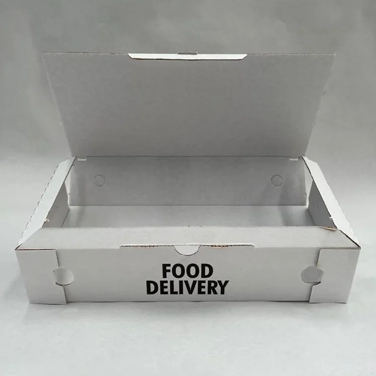 Box Termico da Asporto 33x18 h 7 cm Large 100 Pezzi per Pizzerie Ristoranti