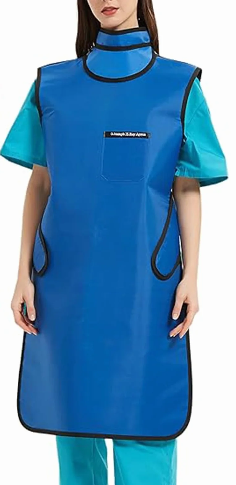 Grembiule in Piombo Resistente ai Raggi X con Protezione Tiroidea, Set da 2 Pezzi per Sala TC