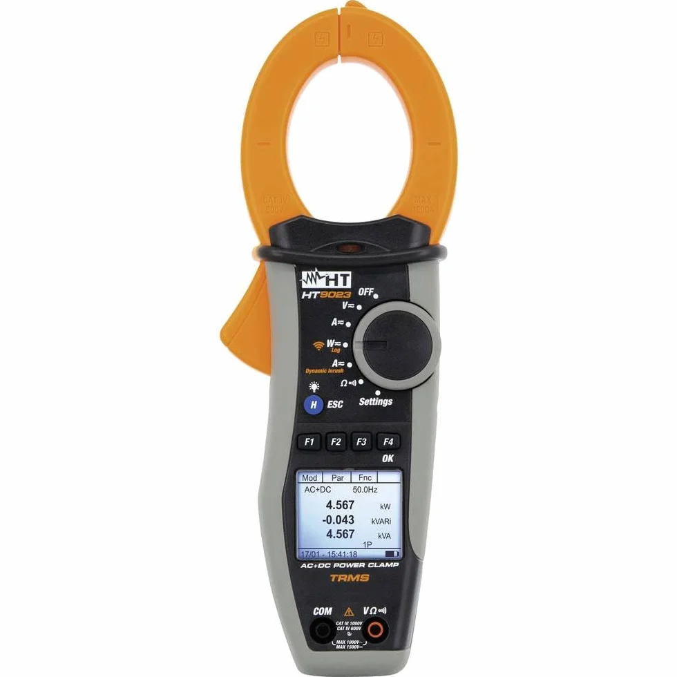 HT Instruments HT9023 Pinza elettrica digitale CAT III 1000 V CAT IV 600 V