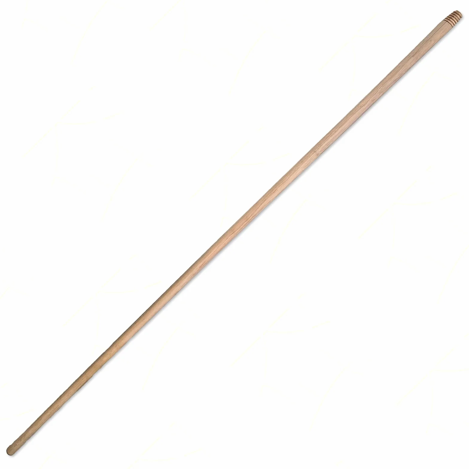 Sicignano | Manico in Legno Naturale con Attacco a Vite Universale, per Utensili Giardinaggio, Pulizia e Fai-da-te, Resistente e Ergonomico (1, 150 cm)