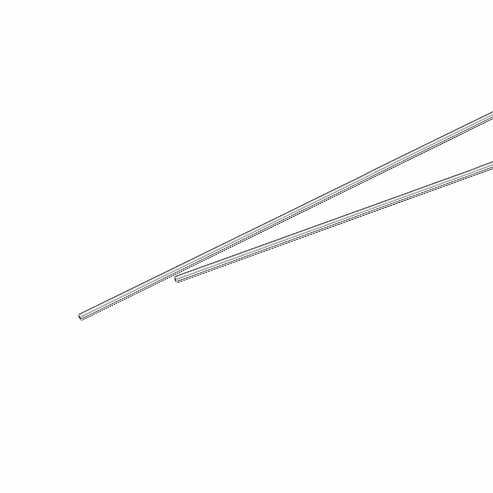 Tubo Acciaio Inossidabile 304 OD 1mm x 0.3mm Parete Spessore 250mm Lunghezza 2pz