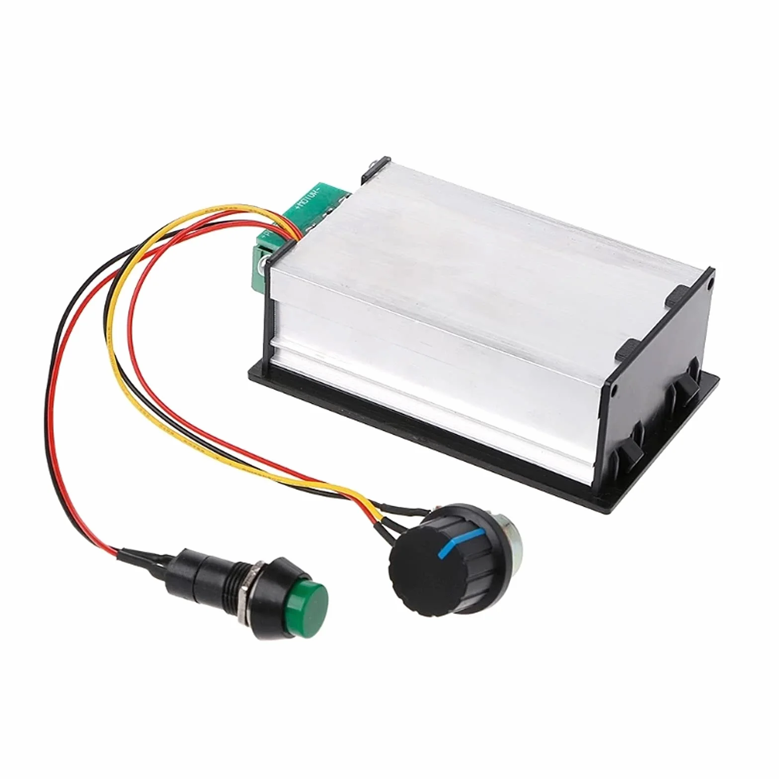 RUIZHI Regolatore di Velocità del Motore CC DC 6-60V 12V 24V 36V 48V 30A, Regolatore del Regolatore Continuo a Velocità Variabile, Regolatore di Tensione del Motore con Interruttore Start Stop