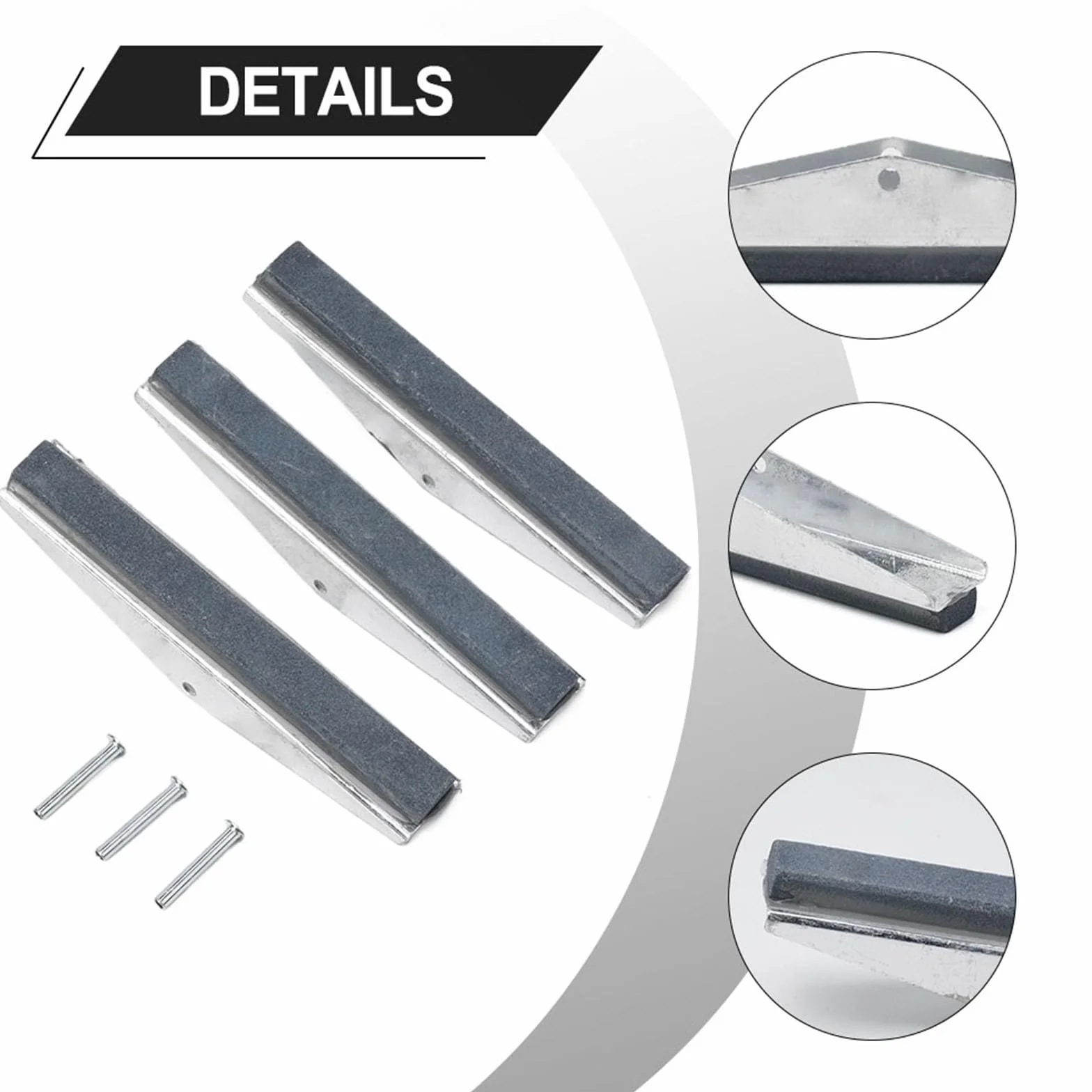 Pietra sostitutiva regolabile per cilindro del pistone del freno, diverse grane, set di pietre di ricambio per meccanici e tecnici (10,2 cm)