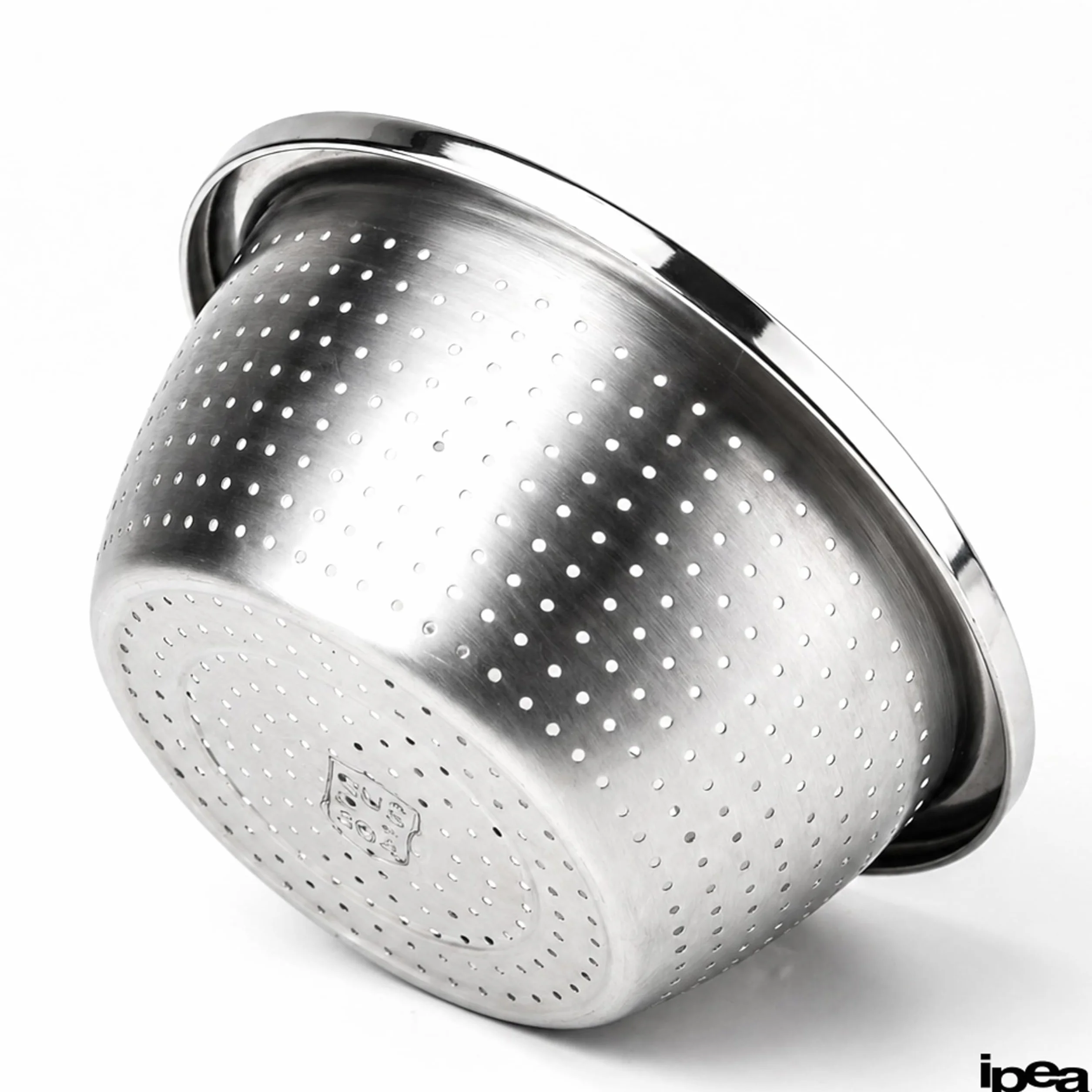 Scolapasta 24 cm Acciaio Inox Professionale - Colapasta per Pasta e Verdura - Lavastoviglie