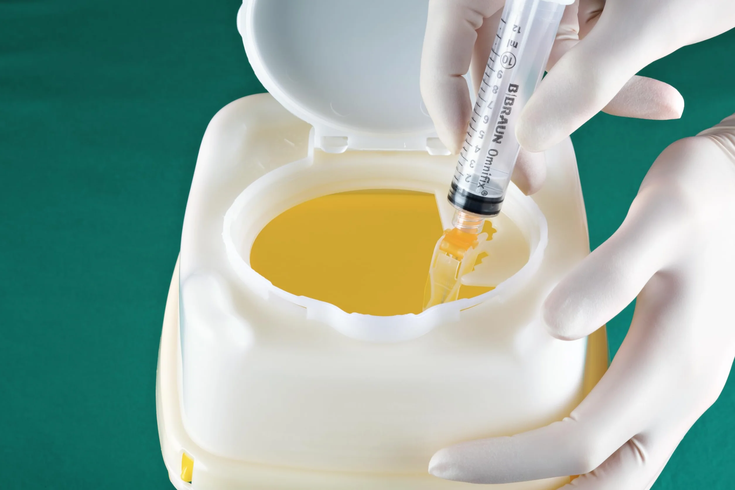 Contenitore per rifiuti da 2,4 litri oggetti appuntiti medico