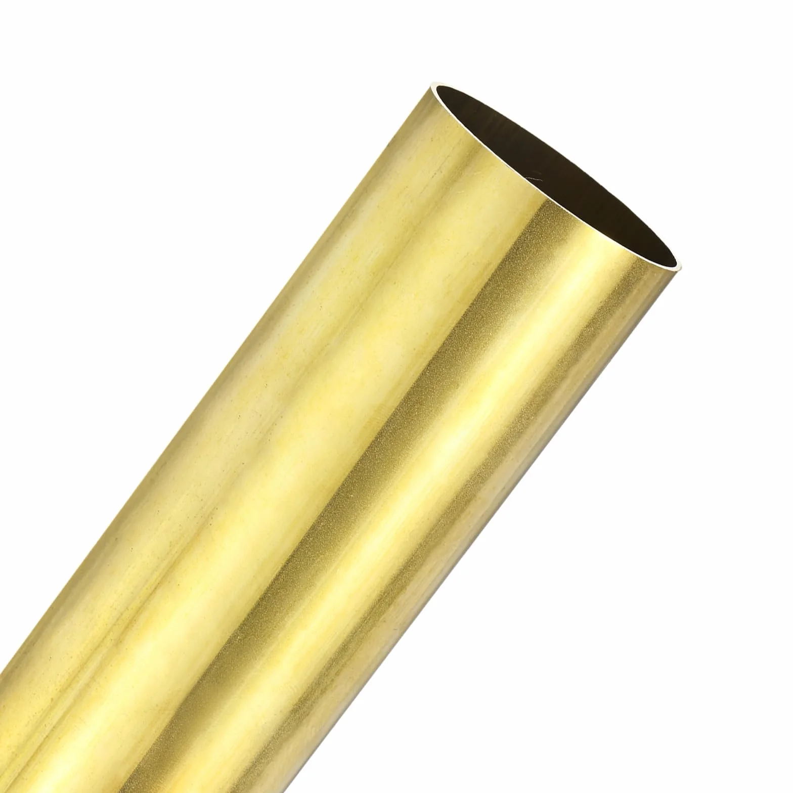 M METERXITY Tubo Rotondo in Ottone H62 200mm Diametro Esterno 50mm Spessore Parete 1mm Senza Cuciture