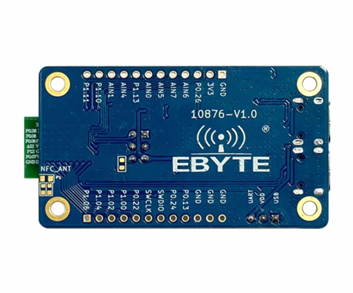 NRF52840 Ble4.2/5.0 Scheda di prova EWT73-2G4M08S1C Pre-saldato E73-2G4M08S1C modulo ricetrasmettitore RF ARM CORTEX-M4 Core Low Power Industrial Grade