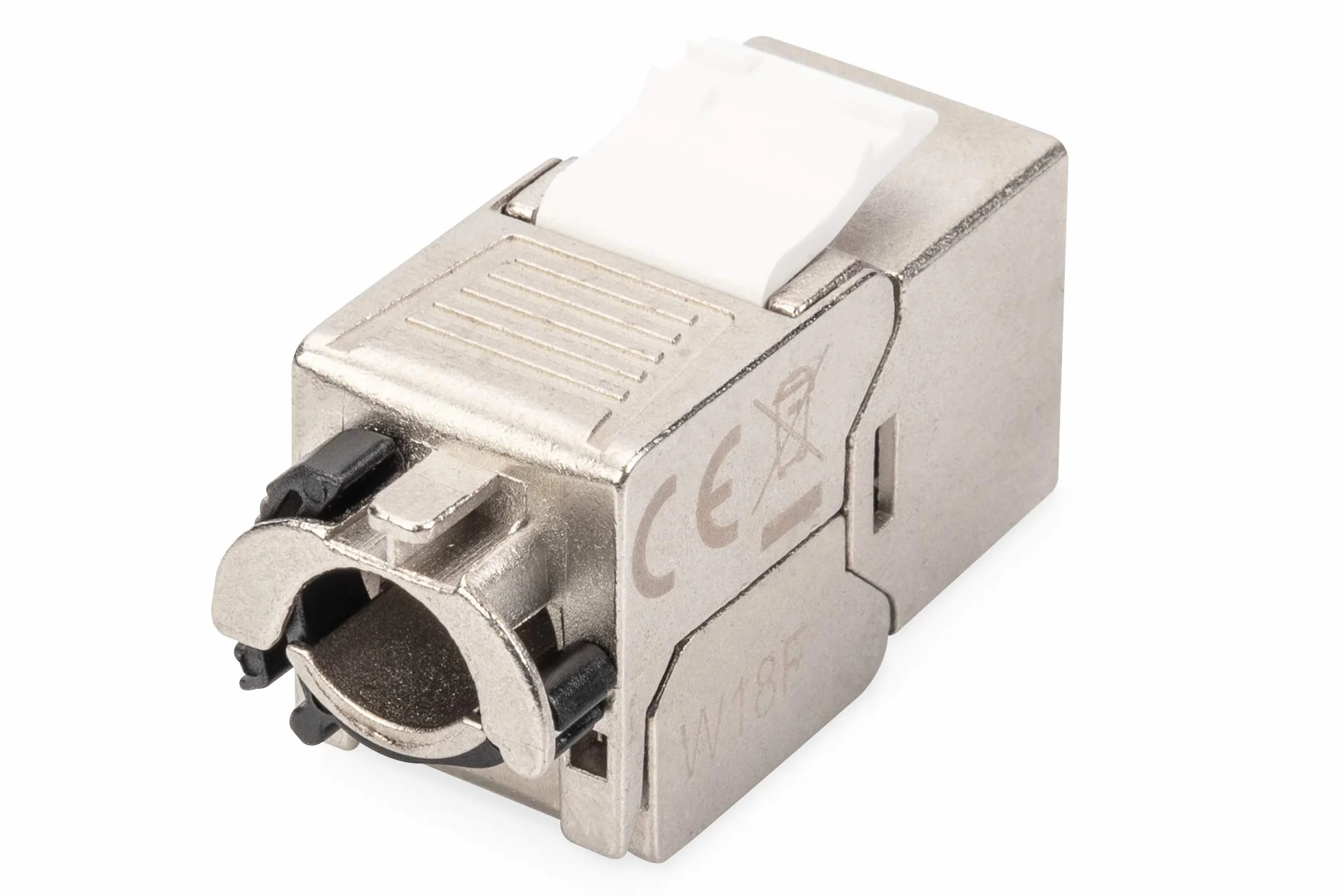 DIGITUS Modulo Keystone Cat-6A schermato RJ45 Jack 500 MHz 10GBase-T AWG 26-22