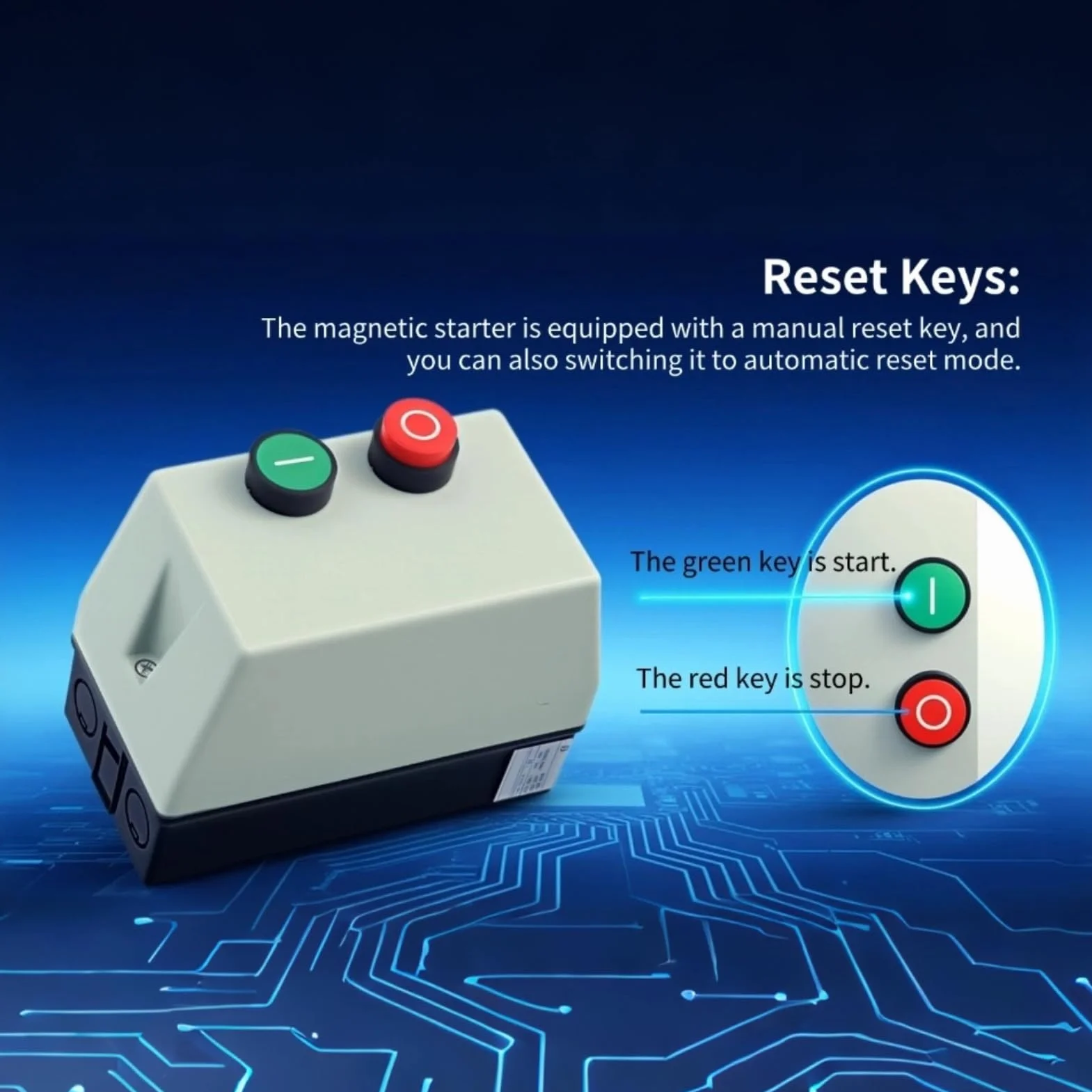 Avviatore Motore Magnetico LE1D12M7 3 phase dol starter Avviatore Motore Elettrico Magnetico IP55 Quadro Elettrico di Controllo Impermeabile Ignifugo Per Motori Controladores de motor