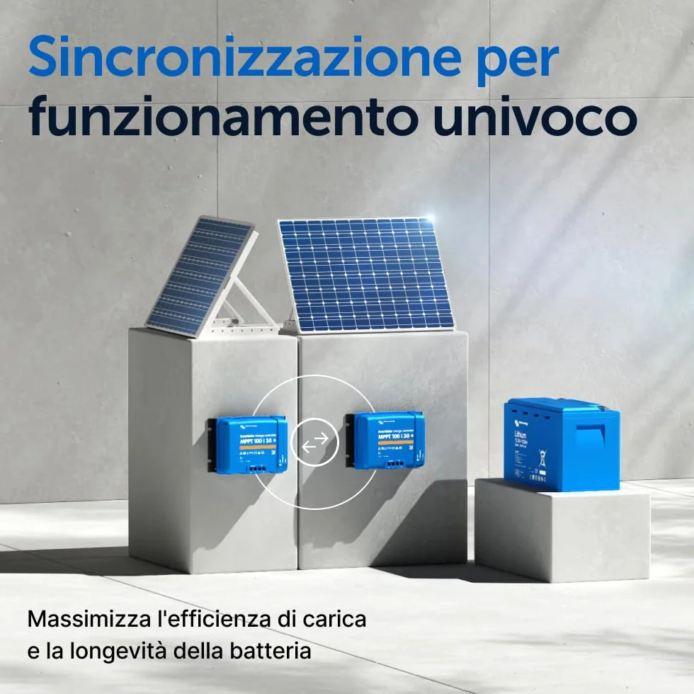 Victron Energy SmartSolar MPPT 100V 30A 12/24V Regolatore di Carica Solare Bluetooth