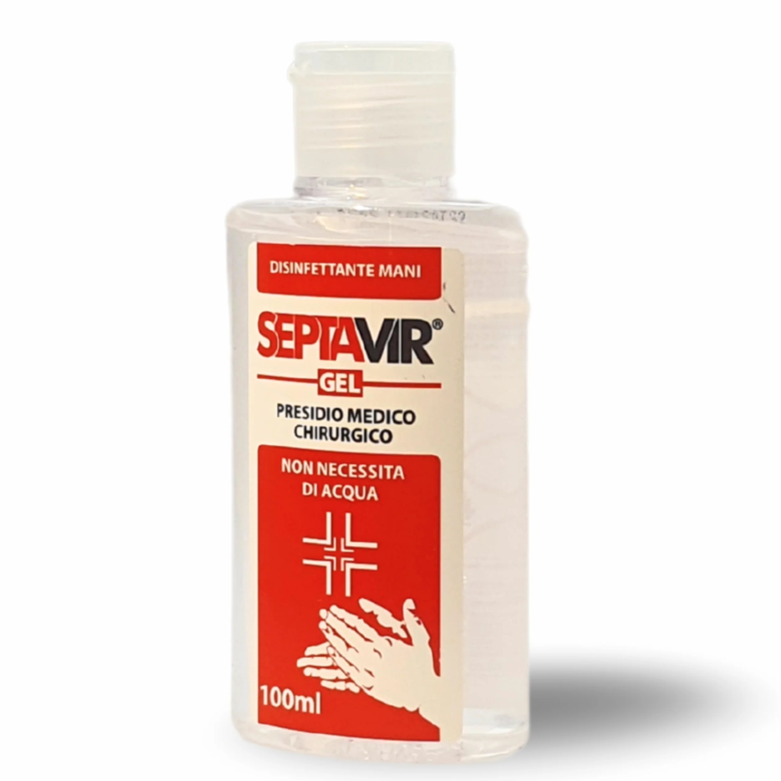 Disinfettante Mani Gel 100ml Pronto all’Uso Presidio Medico Chirurgico Senza Risciacquo