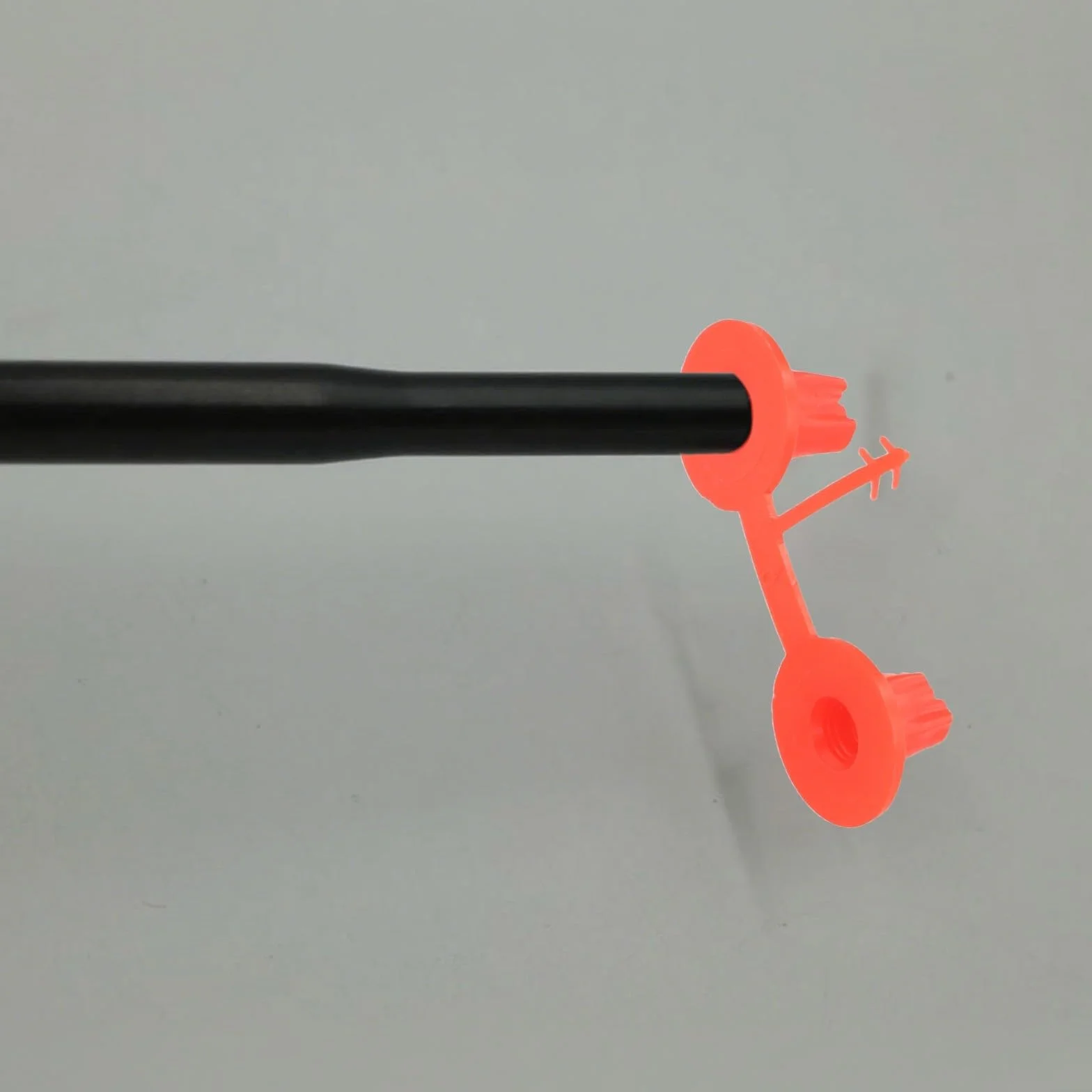 Ugello riutilizzabile in schiuma di poliuretano per isolamento, punte spray lisce, rosso, 5 pezzi