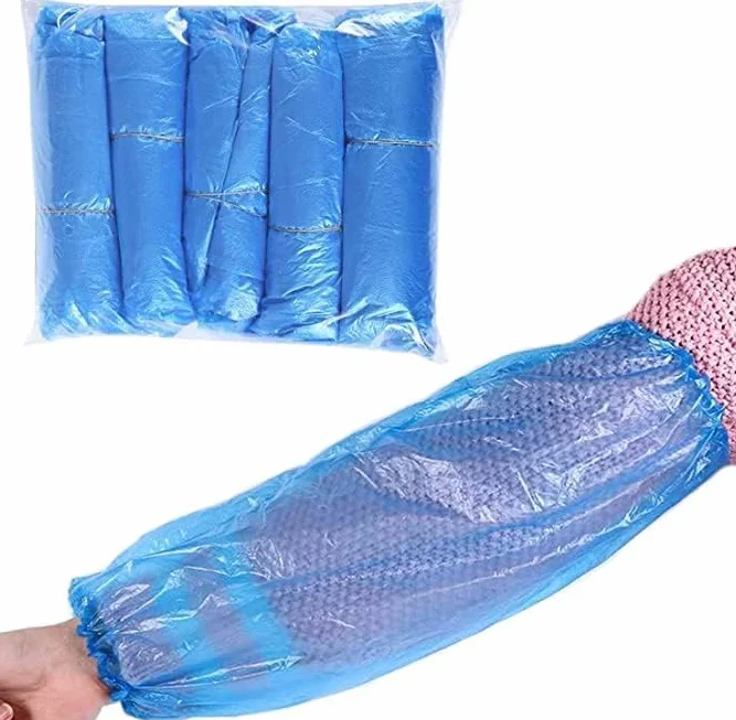 Oversleeves - Manicotti usa e getta per braccio, in plastica, impermeabili, 300 pezzi