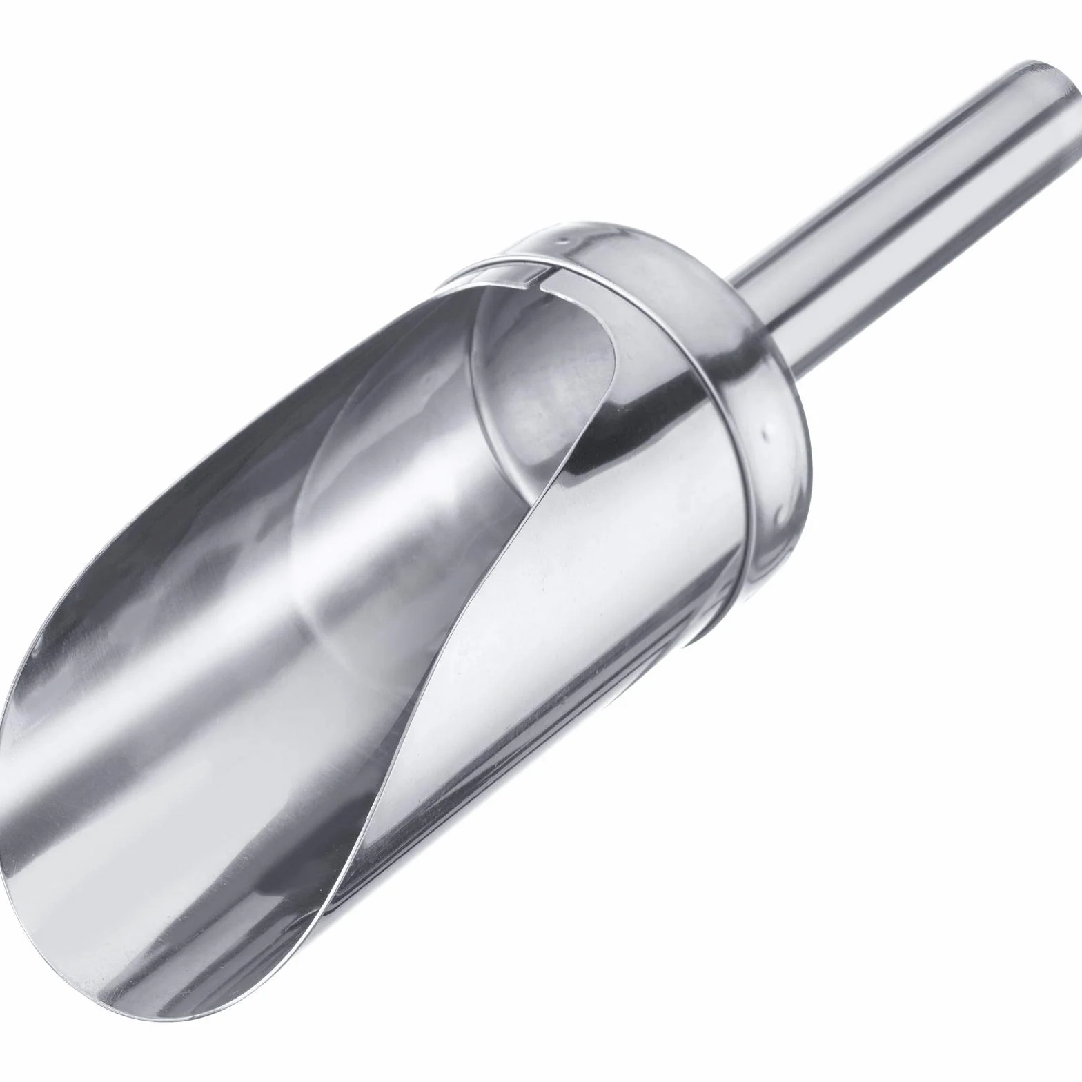 Westmark Paletta per pesare/riempire, Capacità: 300 ml (ca. 350 g di farina), Rotondo, Acciaio inox, Argento, 91132270