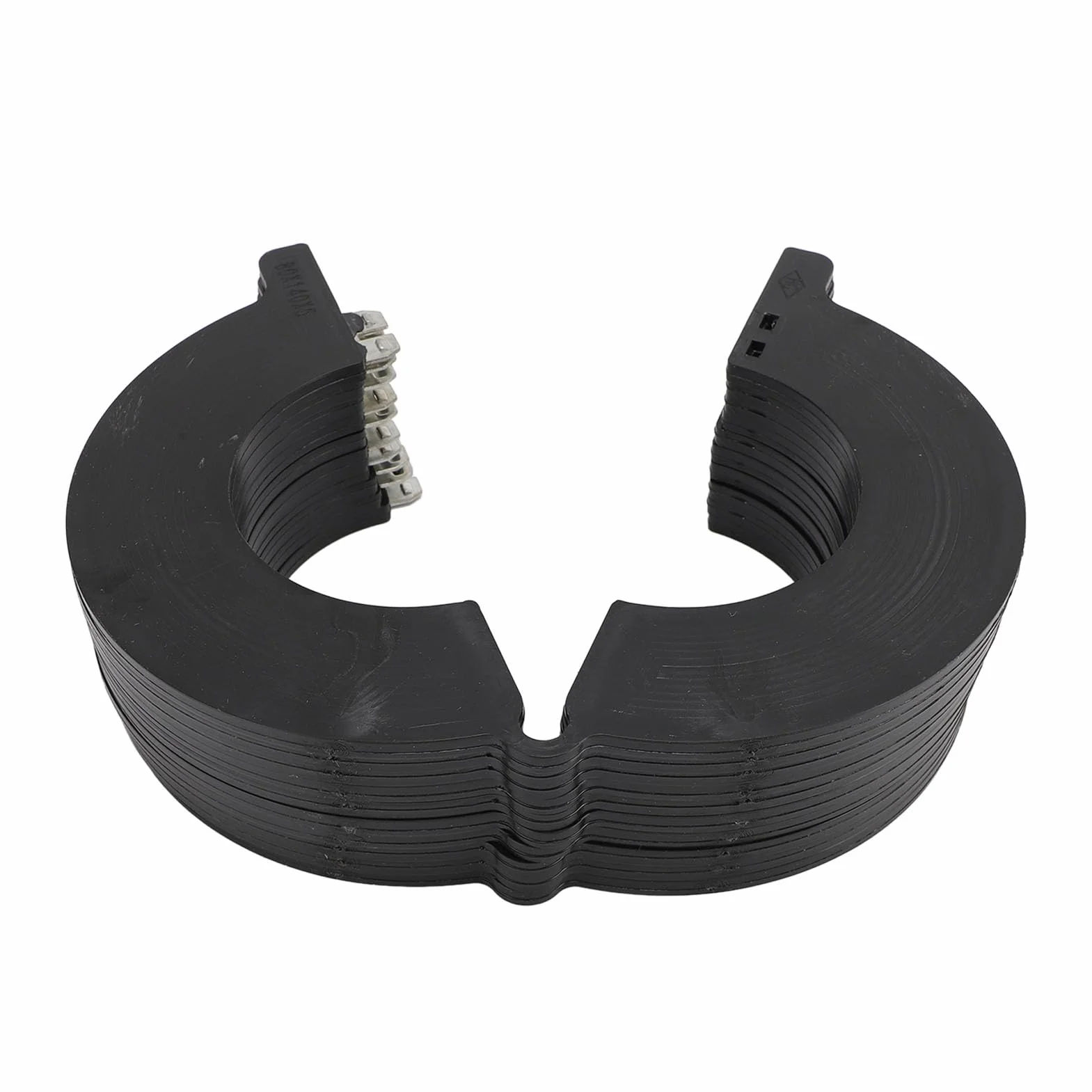 Kit Spessori Perno Benna 80 Mm, Ricambio in Plastica Tecnica per Escavatore, con Design Antipolvere e a Basso Attrito, Adatto per Cat Case Doosan