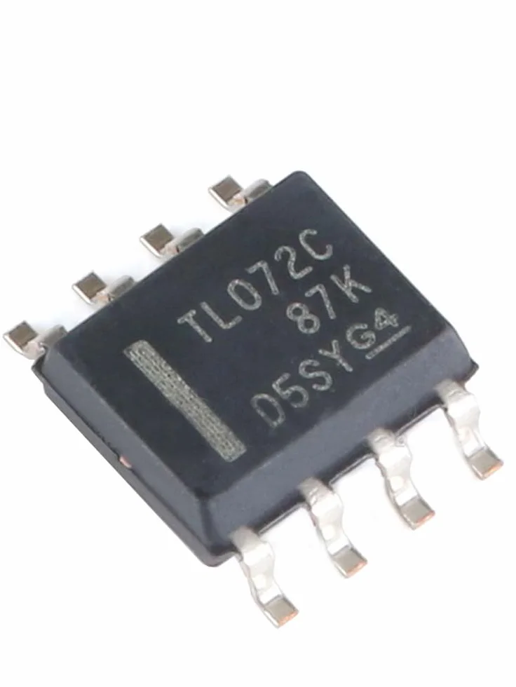 10 pezzi TL072CDR TL072C TL072 SOP8 a basso rumore JFET-Input Operational S