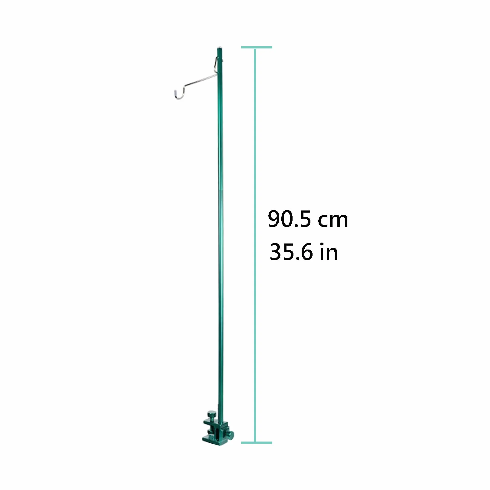 Asta portaflebo Portatile, Alluminio Collassabile Supporto Per Palo Endovenoso, Casa, Per Assistenza Domiciliare, Ospedale e Clinica Per Anziani (90.5cm)