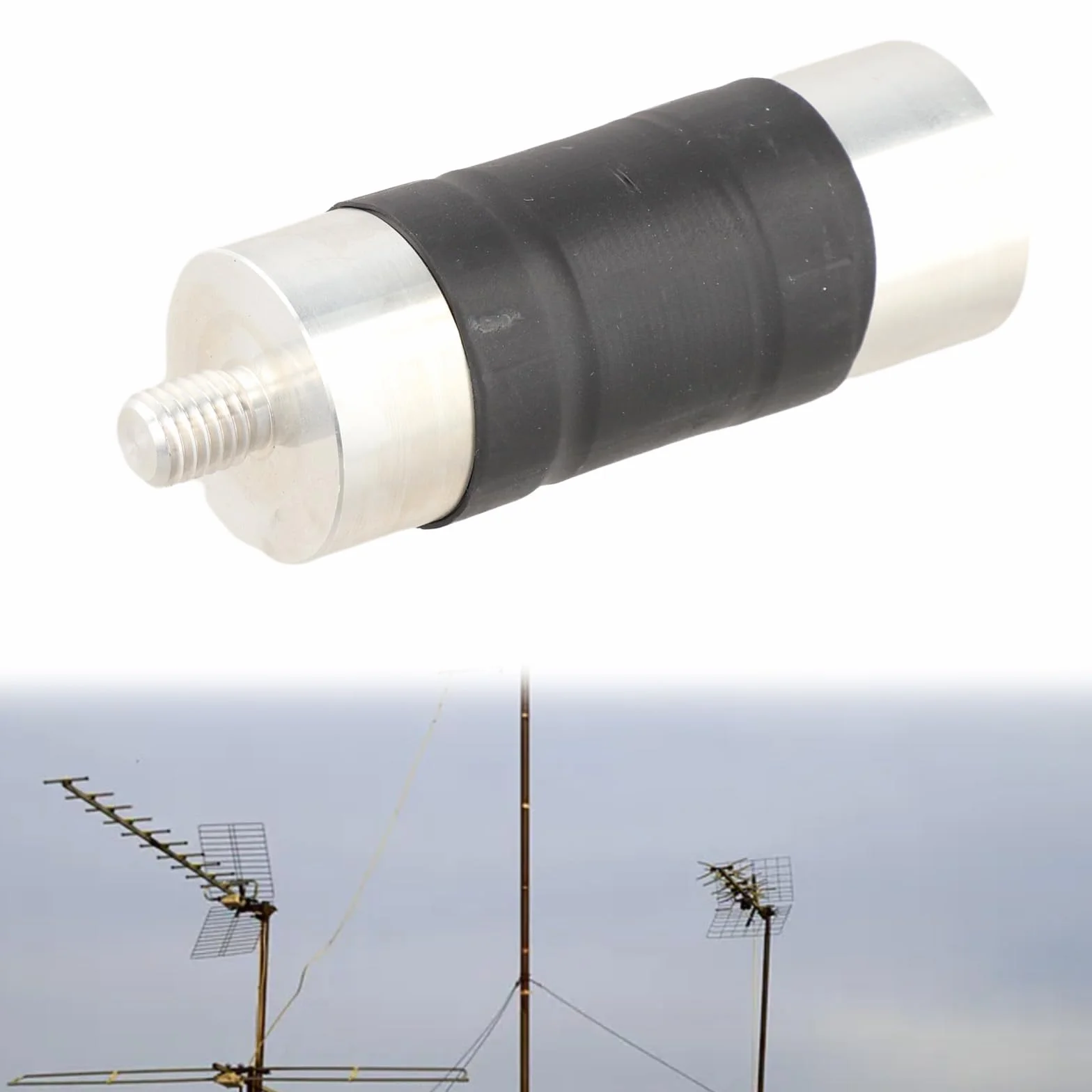 DP200 Antenna Dipolo Portatile per comunicazioni ad onde corte HF, banda larga 7-54MHz, potenza 200W, polarizzazione orizzontale, per POTA e impiego sul campo (bobina di carico 7M)