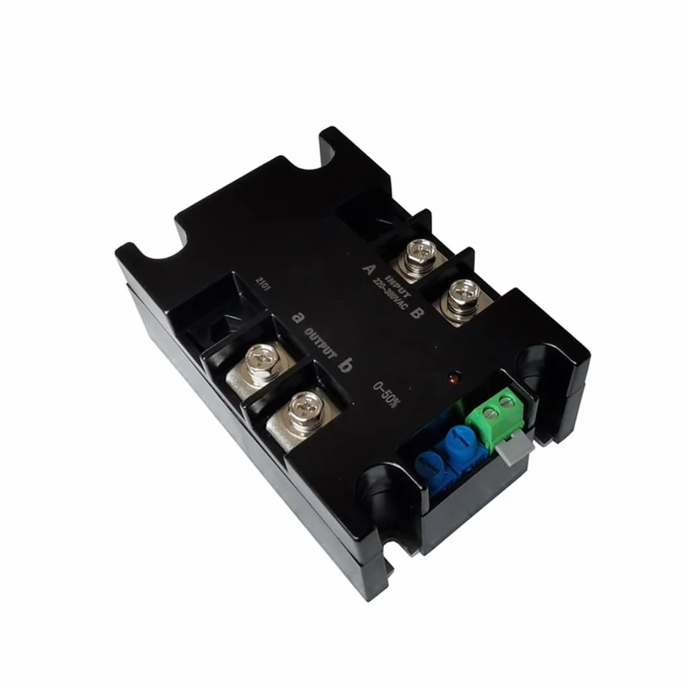 Motore monofase da 220 V con modulo di avviamento delicato, 3 kW, tensione di avviamento regolabile, per ventilatori, pompe dell'acqua e compressori
