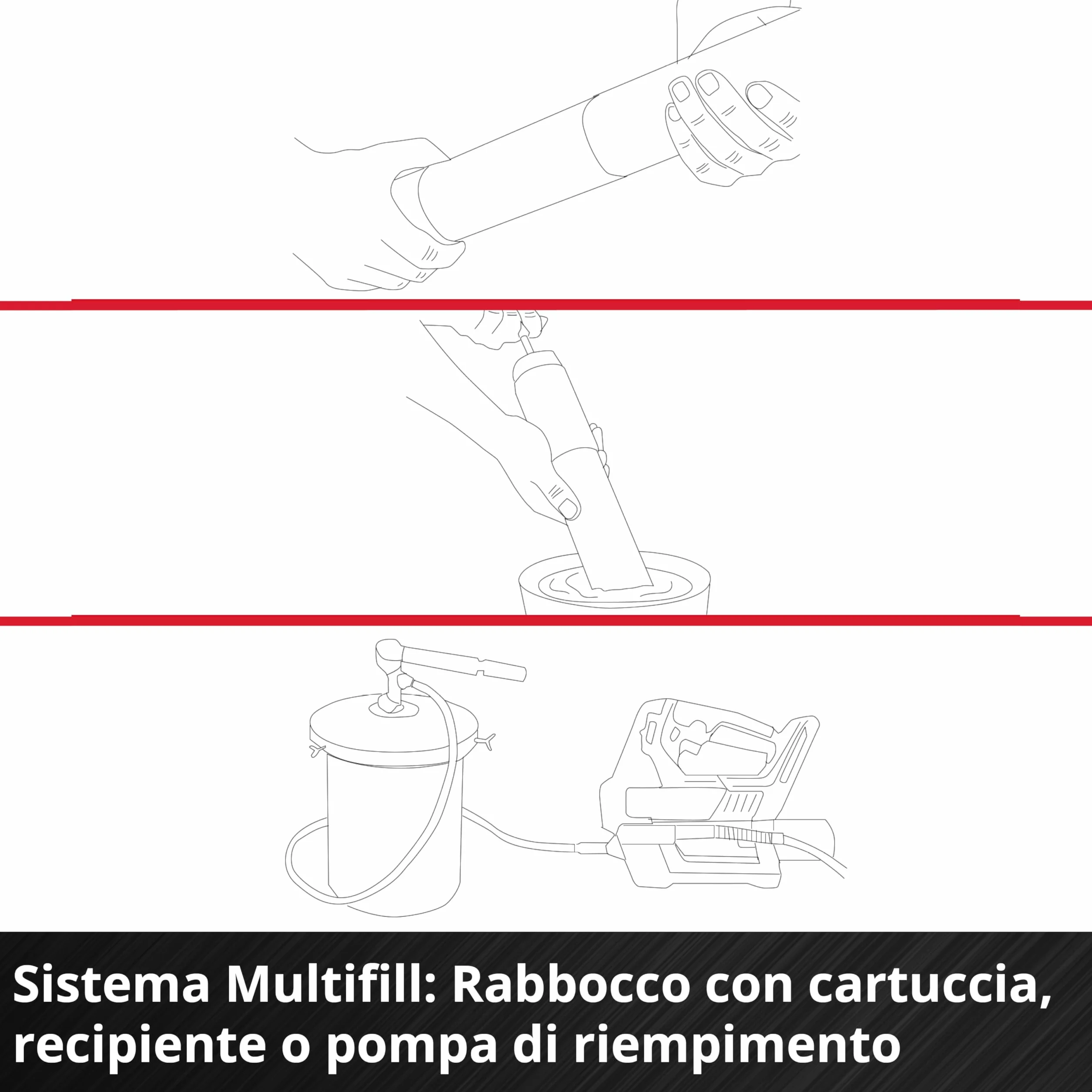 Einhell Professional TP-GR 18/690 Li Ingrassatore a batteria 18 V 690 bar