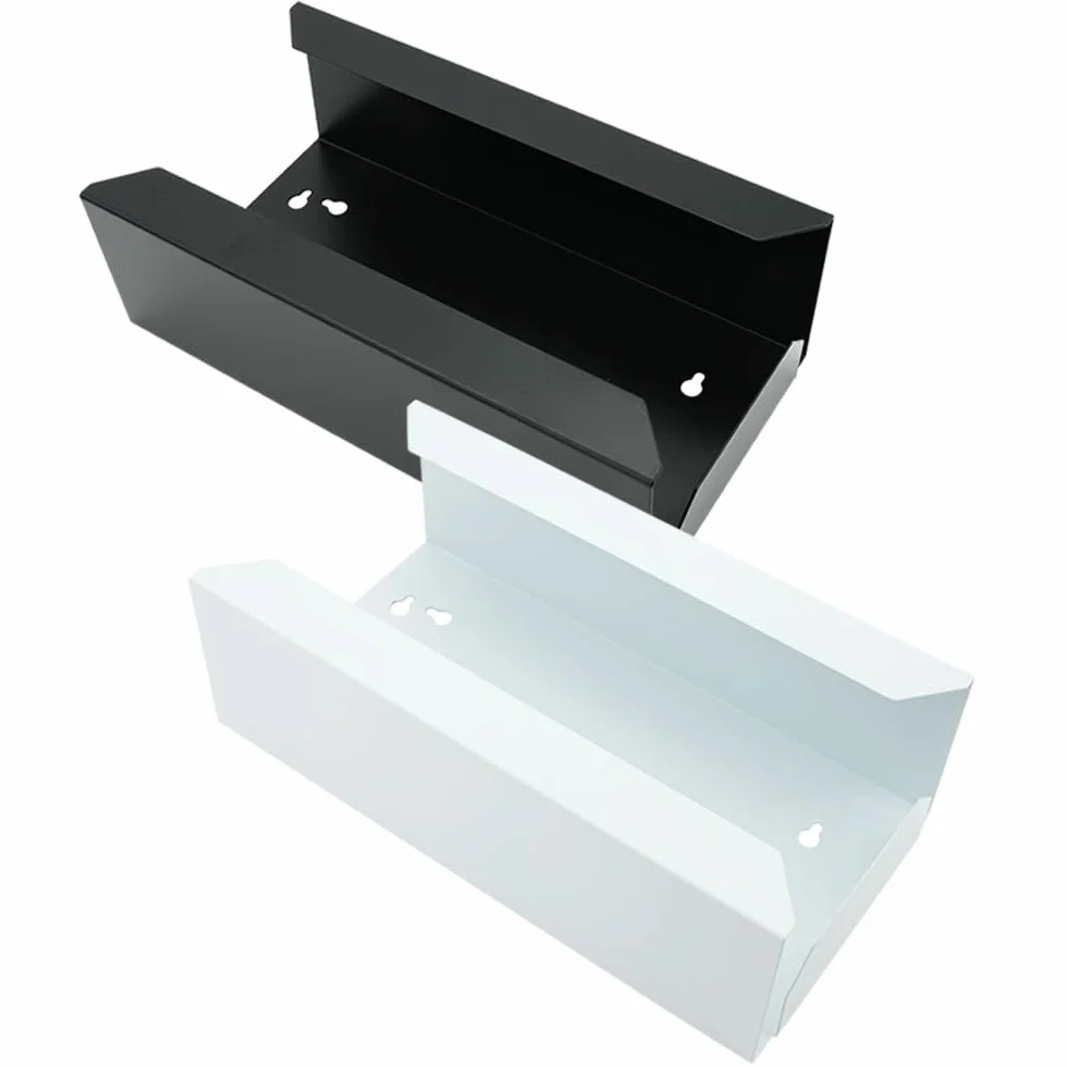 Porta guanti – Dispenser guanti monouso – con supporto a parete (bianco)