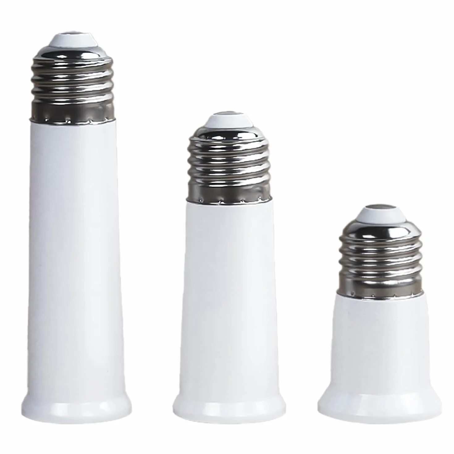 Estensore per presa di luce da E27 a E27 per lampadina media, 65 mm, 95 mm, 120 mm, adattatore di estensione E27, adattatore E27, adattatore di estensione E27 (120 mm)