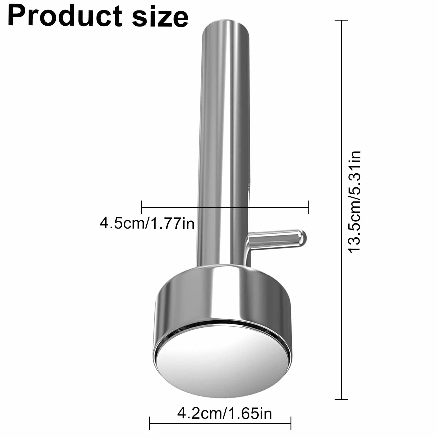 Paletta per Falafel Falafel Maker: YIDM Porzionatore di Falafel, Riutilizzabile Paletta per Falafel, Spessa falafel Maker Scoop, Acciaio Inox Paletta per Falafel per Fare Falafel/Polpette