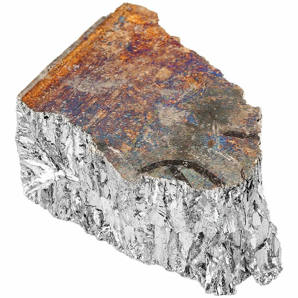 Bismuto Metallo 99,99% Puro 1KG Crystal Fr Making Crystals Pesca Esche