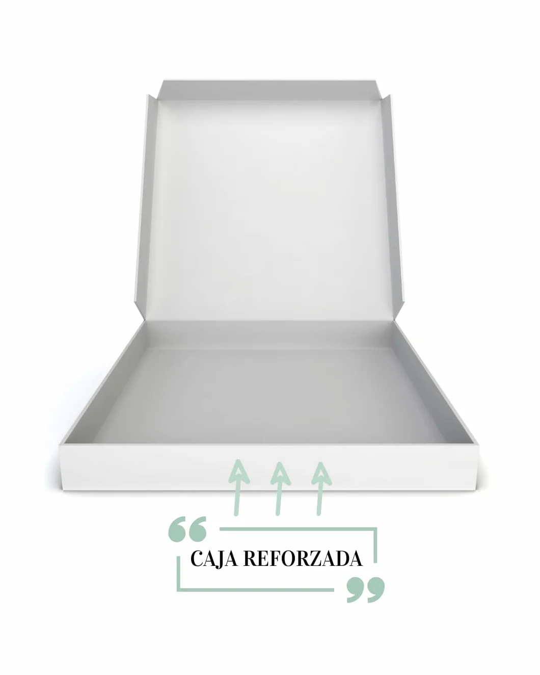 Scatole per Pizza 33 x 33 cm Cartone bianco robusto cellulosa sostenibile 50 pezzi