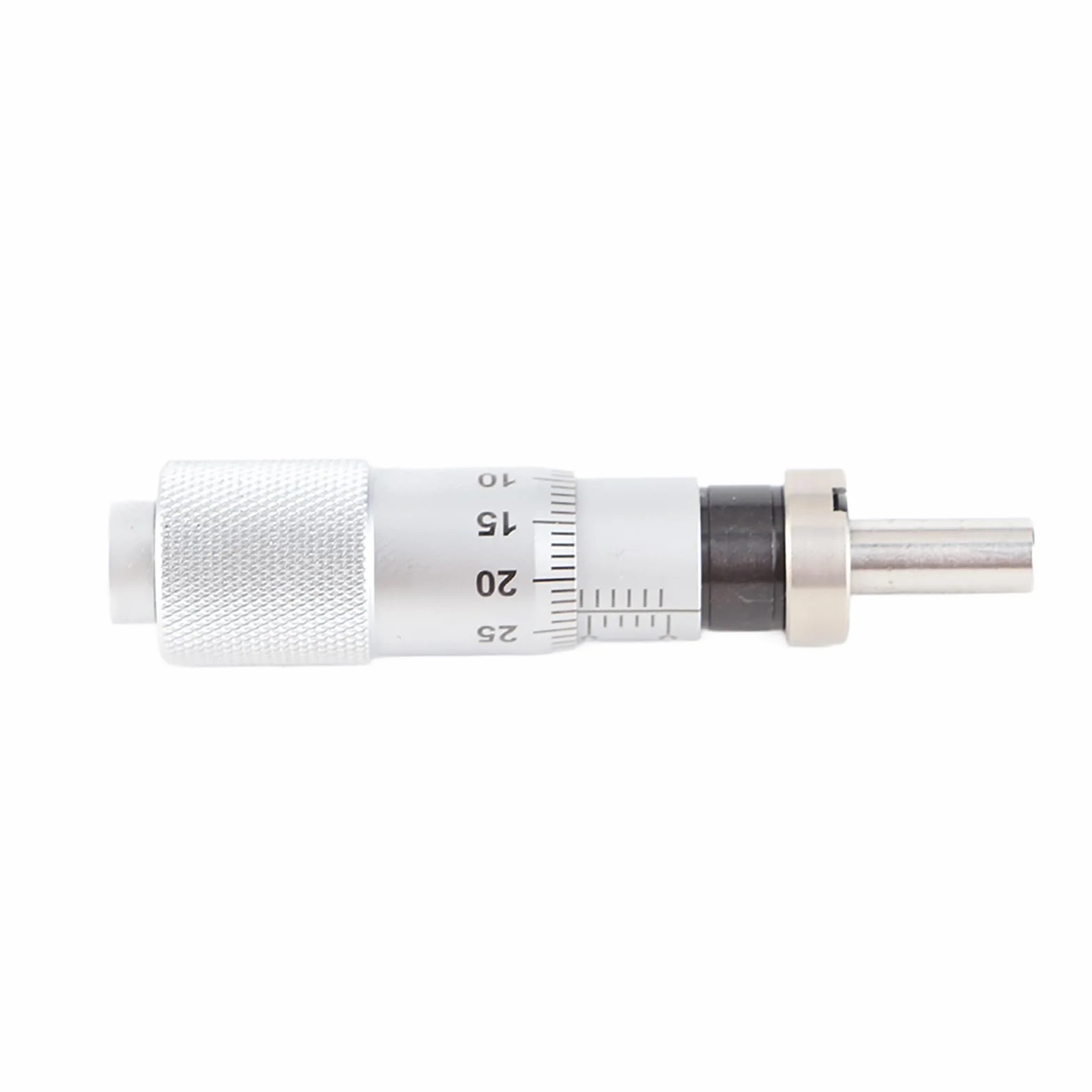 Micrometro Interno 0-13 mm, Strumento di Precisione in Metallo Argento, Precisione 0,01 mm, con Testa Piatta e Sferica