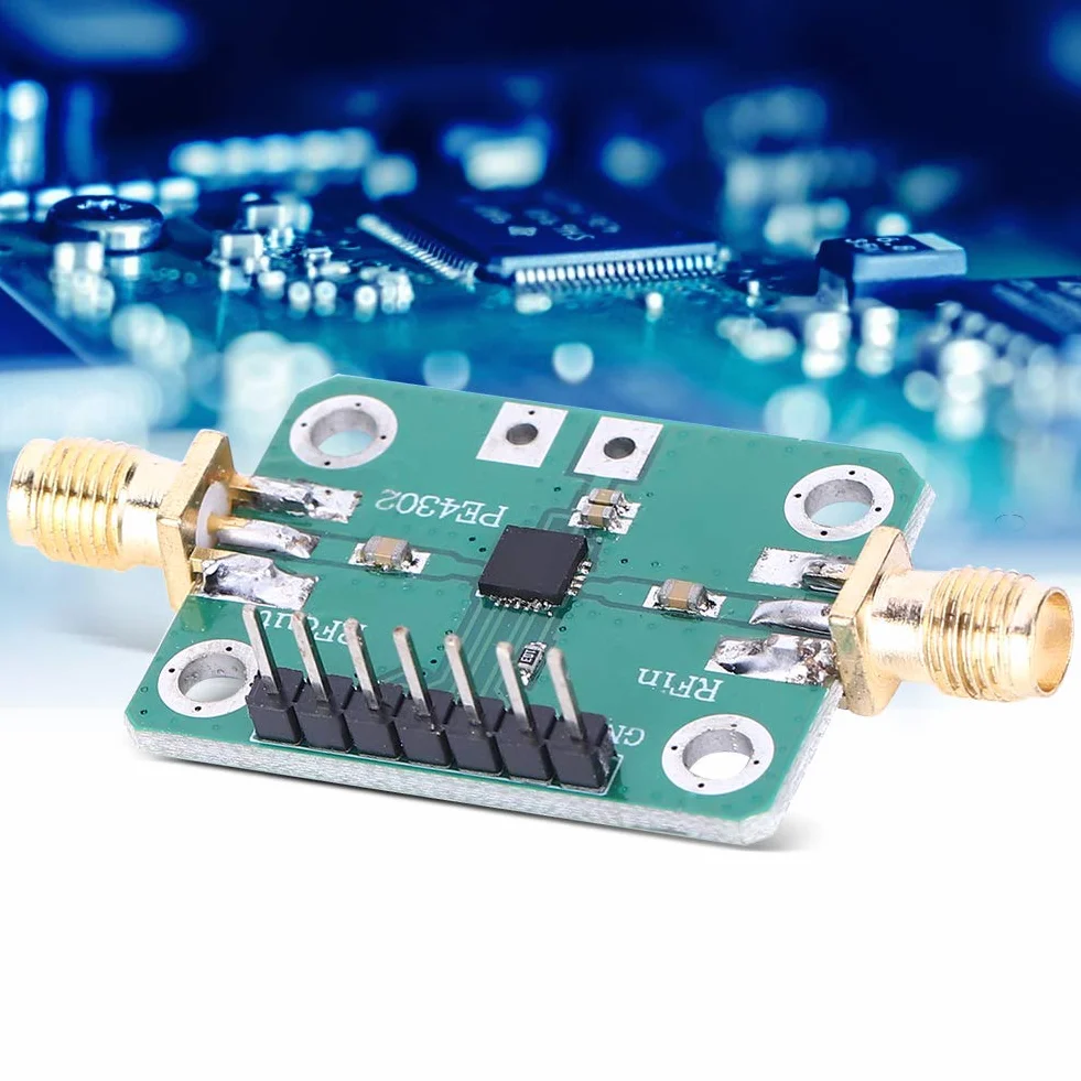 Walfront 1PC Attenuatore CNC PE4302 Attenuatore RF Campo di Controllo 0~31.5dB Modulo Attenuatore di Controllo Numerico Parallelo Diretto