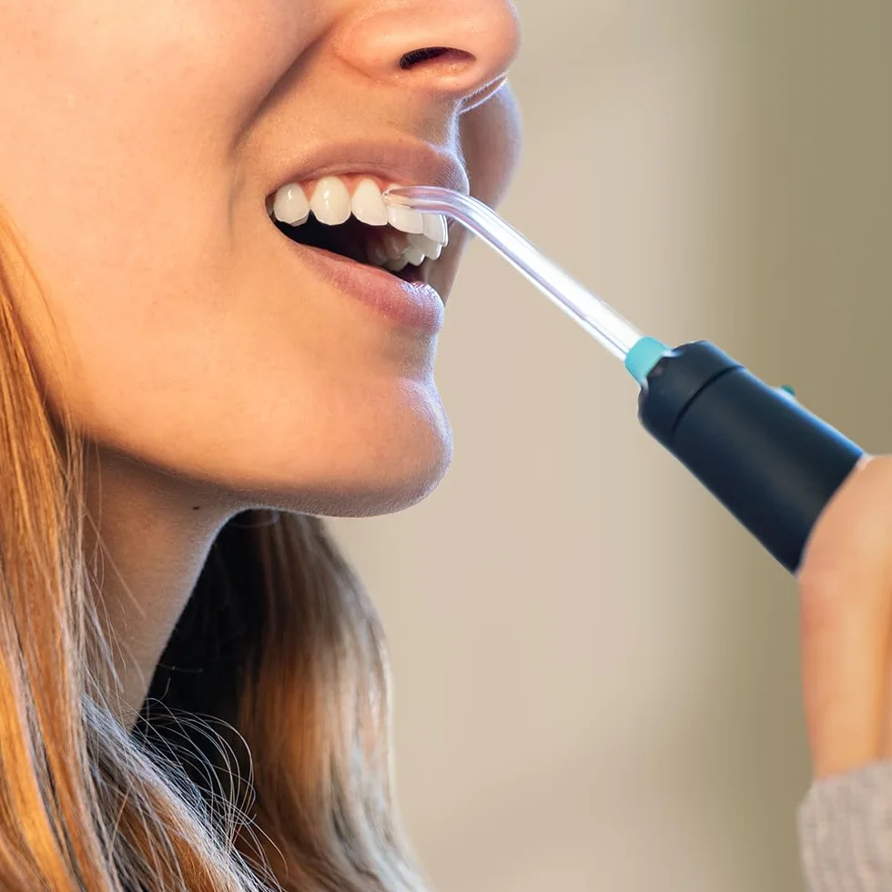 Cecotec ToothCare Jet Clean Irrigatore Dentale 18W 600ml 10 Livelli Pressione 7 Testine Spazzolino Elettrico 5 Modalità