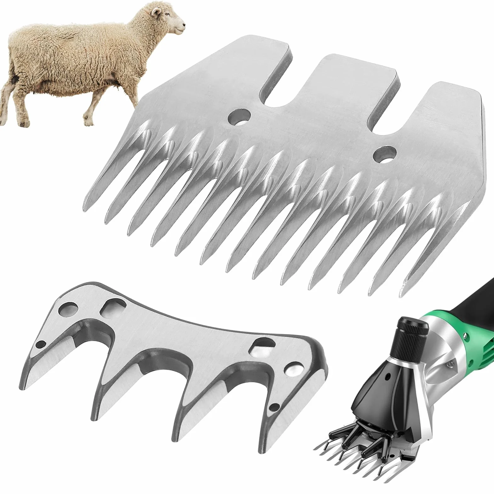 Lama per Tosare le Pecore 13 Denti Elettrica Professionale per Capre Ricambio