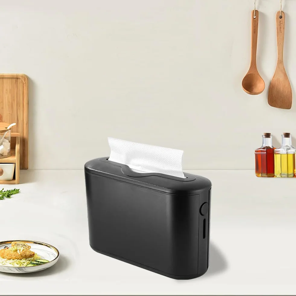 Dispenser di asciugamani multipiega, dispenser di asciugamani di carta da appoggio, antiscivolo, dispenser per asciugamani per camera da letto, bagno, cucina, servizi igienici, ufficio