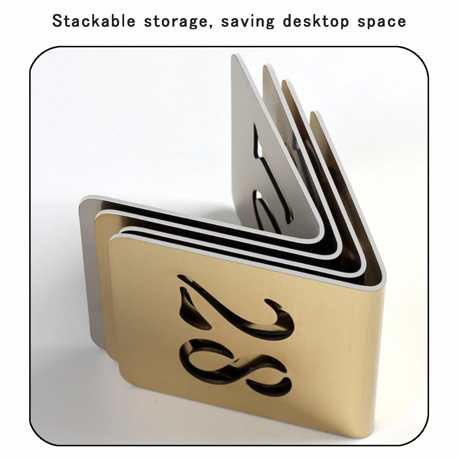 Numeri Tavoli Ristorante Tabella Da Tenda In Acciaio Inossidabile Tavolo Segno, 1-50 Doppio Lato Numeri, Carte Segni Numeri per Ristoranti, Bar, Bar, Bar, Caffè, Numeri Carte Da Tavolo(Gold 6cm,1-5)