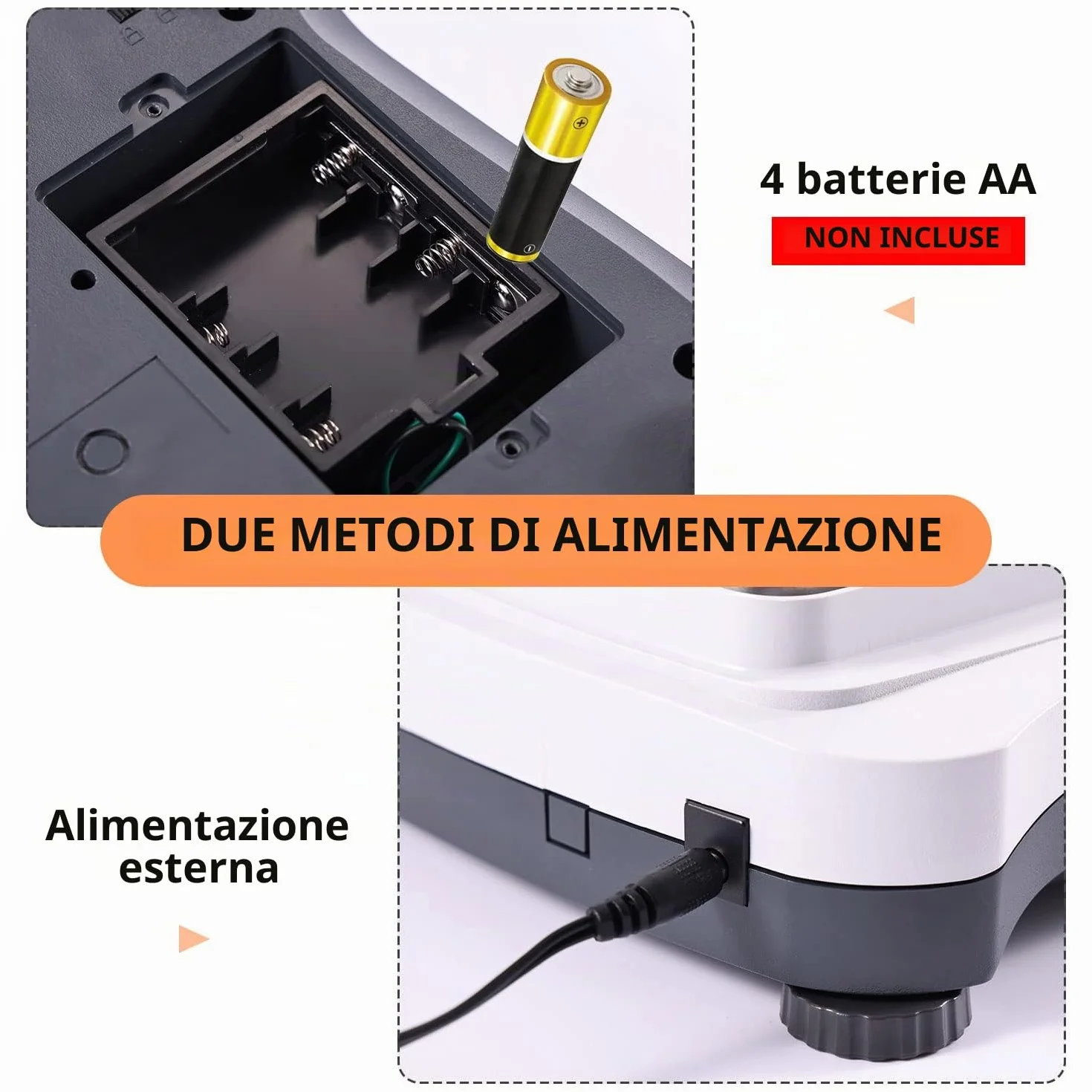 WELLiSH Bilancia da Laboratorio di Precisione 2000g 0,01g Bilancia Digitale di Precisione Certificazione CE con Funzione di Conteggio LCD Retroilluminato per Laboratorio Scolastico Farmacia