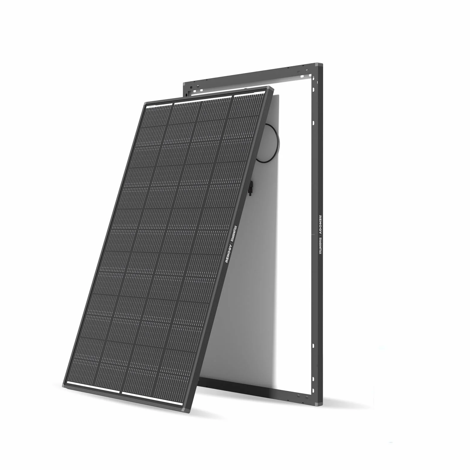 Renogy Pannello solare ShadowFlux, 200 W, anti-ombreggiatura, tipo N, modulo PV 200 W, 12 V, 25%, ad alta efficienza, per camper, case, balconi, barche, tetti agricoli, batterie e fuoristrada