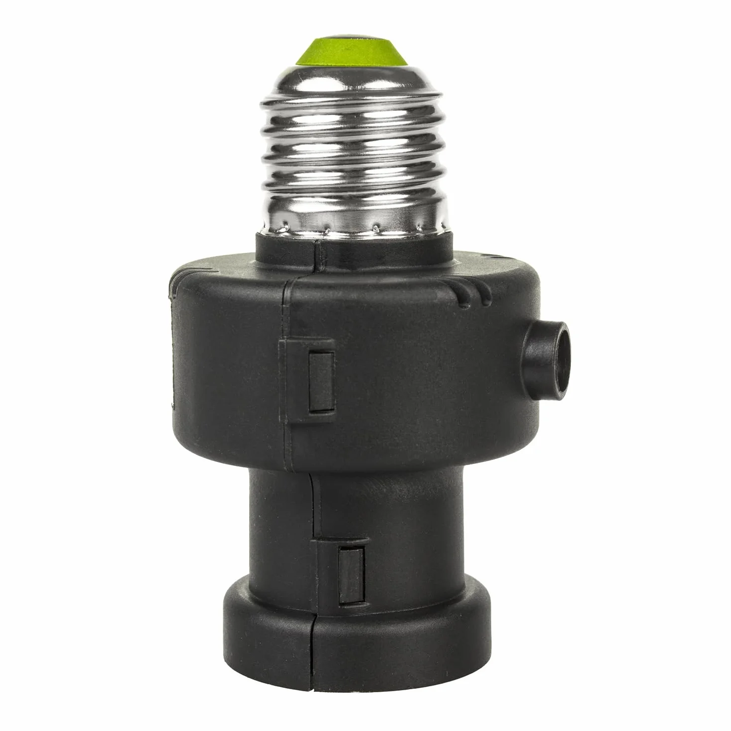 Maclean MCE21 Portalampada con Sensore Crepuscolare e Timer IP20