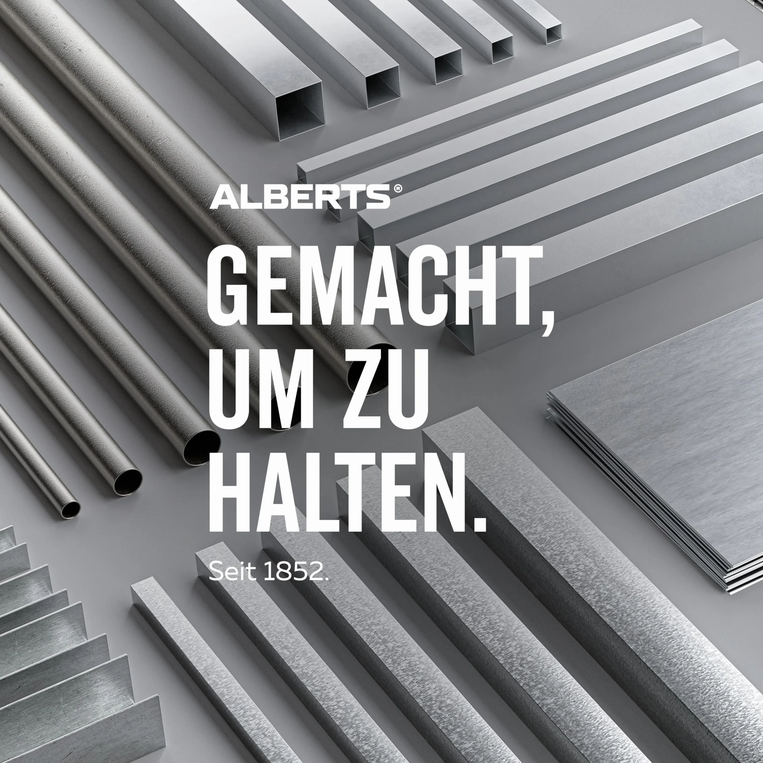 Alberts Profilo angolare in ottone 1000 x 10 x 10 mm set da 3