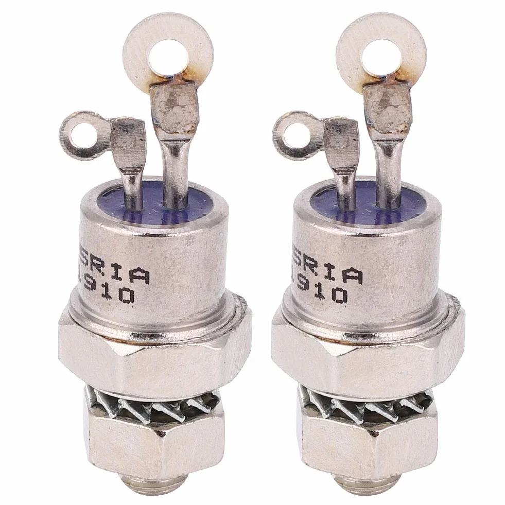 2Pcs 25RIA Raddrizzatore Controllato Al Silicio Tipo a Vite Tiristore a Spirale Tiristore Raddrizzatore a Tiristore 25RIA120 SCR per Controllo Motore e Alimentazione